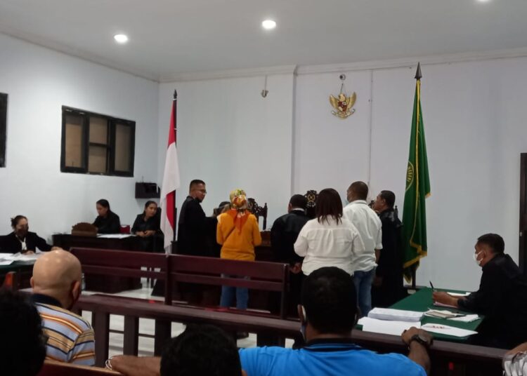 Ilustrasi: Suasana sidang di Pengadilan Negeri Ambon. (Foto: Husen Toisuta)