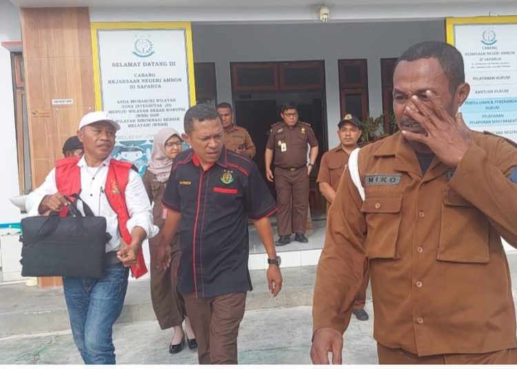 Khawatir Kabur, Mantan Pejabat Negeri Abubu Tersangka Korupsi ADD-DD Ditahan Jaksa