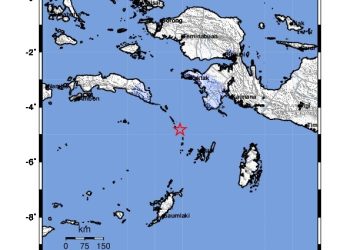 Gempa Sekuat 5,3 SR Guncang Laut Banda, Dirasakan hingga Fak-fak