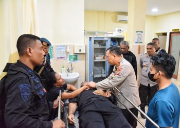 Anggota Brimob Maluku