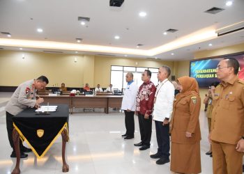Polda Maluku MoU dengan Pihak Eksternal Awasi Seleksi Penerimaan Polri