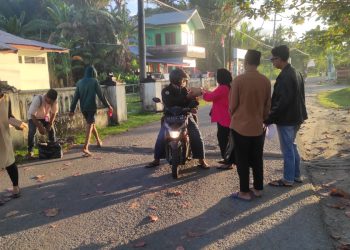 Tebar Pesan Damai Pemuda & Pelajar Jazirah Leihitu Berbagai Makanan Berbuka