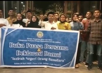 Mahasiswa dan Pemuda Jazirah Leihitu Deklarasikan Perdamaian
