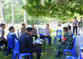 Pantau Situasi Kamtibmas Kapolda Maluku Kunjungi Polsek Leihitu