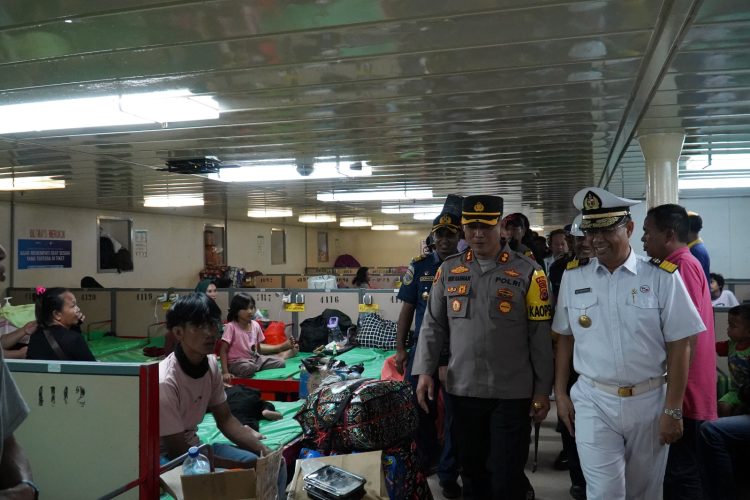 Pantau Arus Balik, Polres Buru Amankan Satu Pencopet