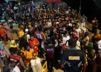 Pantau Arus Balik, Polres Buru Amankan Satu Pencopet