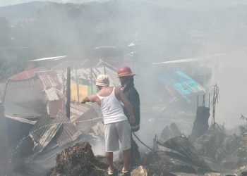 Empat Unit Rumah Warga di Kampung Jawa Ambon Terbakar