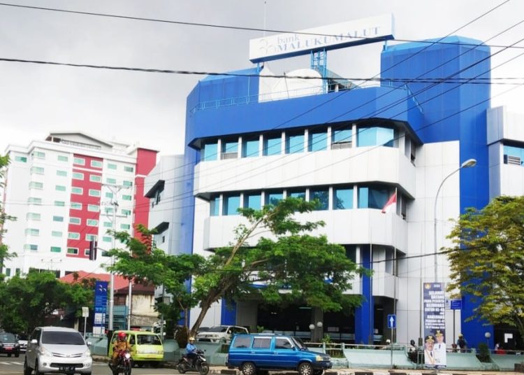 Kantor Pusat Bank Maluku-Maluku Utara di kota Ambon, Maluku. (Foto: Istimewa)