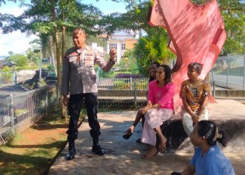 Jelang Pemilu 2024, Satgas OMB Salawaku Gencar Sosialisasi Kamtibmas