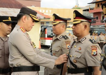 Kabag Ops, Kasat Intel dan Kasat Narkoba Polresta Ambon Resmi Berganti