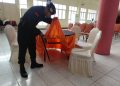 Brimob Sterilisasi Lokasi Kegiatan Capres Anies di Ambon