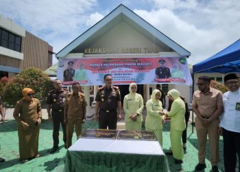 Kajati Maluku Resmikan Gedung Penunjang Kantor Kejari Tual