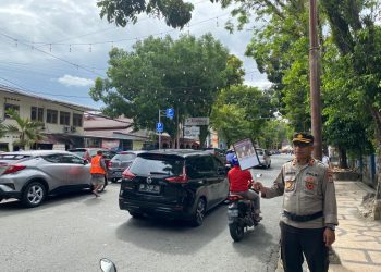 Temui Warga di Ambon Polisi Ajak Jaga Keamanan dan Ketertiban