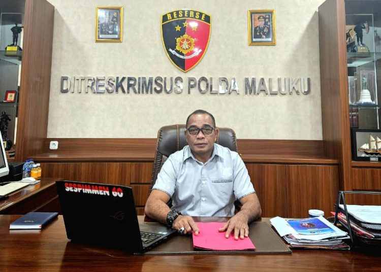 Direktur Reskrimsus Polda Maluku Kombes Pol Hijrah Soumena. (Foto: Ambonkita.com)