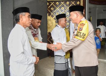 Kapolda Kunjungi Jamaah Masjid Darul Hasanah, Titip Pesan Kamtibmas