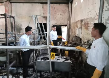 Tiga Ruko di Masohi Terbakar, Kerugian Ditaksir Rp2,4 Miliar