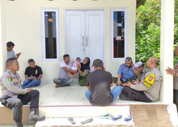 Polresta Ambon Kunjungi Bayi Terdampak Gas Air Mata di Arbes