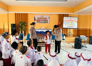 Cegah Kekerasan Seksual Polwan Kunjungi MIT Assalam Ambon