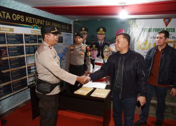 Kapolda Sidak ke Pospam Terpadu Ops Ketupat di Gong Perdamaian Dunia