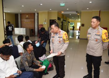 Pastikan Pelayanan Masyarakat Baik, Kapolda Tinjau Ruang Pembuatan SKCK