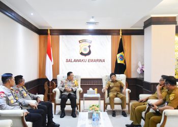 Penjabat Gubernur Maluku Temui Kapolda