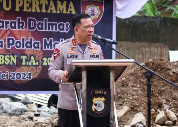 Kapolda Inginkan Pembangunan Barak Dalmas Dapat Meningkatkan Kinerja Personel untuk Masyarakat