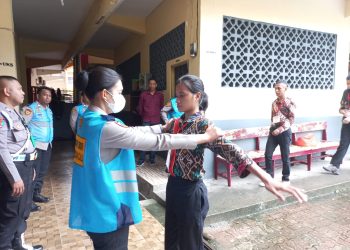 Puluhan Calon Taruna Akpol Maluku Tes CAT Penalaran Numerik dan Wawasan Kebangsaan