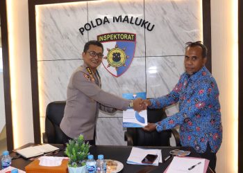 Ombudsman Serahkan Hasil Penilaian Pelayanan Publik 2023 kepada Polda Maluku