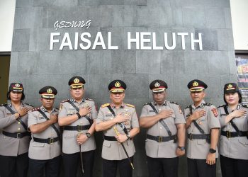 Gedung Aula SPN Polda Maluku Dinamakan Brigpol Anumerta Faisal Heluth