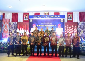 Danlantamal IX Ambon Resmi Berganti, Kapolda: Selamat dan Sukses