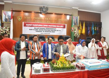 Peringati HUT ke-79 Provinsi Maluku DPRD Gelar Rapat Paripurna Istimewa