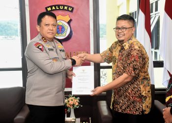 BPK RI Serahkan Laporan Dugaan Korupsi Pengadaan Alat Kesehatan kepada Kapolda Maluku