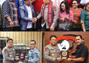 Tingkatkan Kerjasama Kapolda Temui Kabakamla, Kabinda dan Latupati Maluku