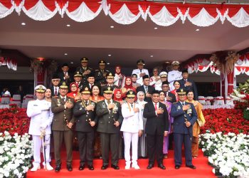 Peringatan Detik-detik Proklamasi Kemerdekaan RI ke-79 di Lapangan Merdeka Ambon