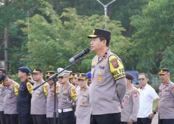 Wakapolda Tekankan Ini Saat Pimpin Apel Gabungan Personel Polda Maluku