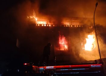 Kebakaran Ruko di Terminal Angkot Mardika Diduga Akibat Korsleting Listrik