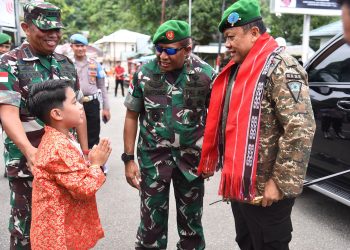 Kapolda Maluku Diangkat sebagai Warga Kehormatan Korem 151/Binaiya