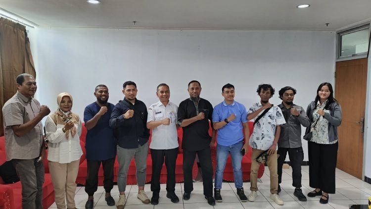 Para Mantan Napiter Temui Kepala Kesbangpol Maluku