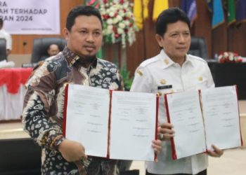 DPRD dan Pemda Maluku Tandatangani Kesepakatan KUA-PPAS APBD Perubahan 2024