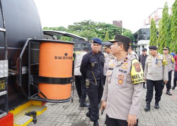 Jelang Debat Pilkada Gubernur Maluku Wakapolda Cek Kesiapan Personel Pengamanan