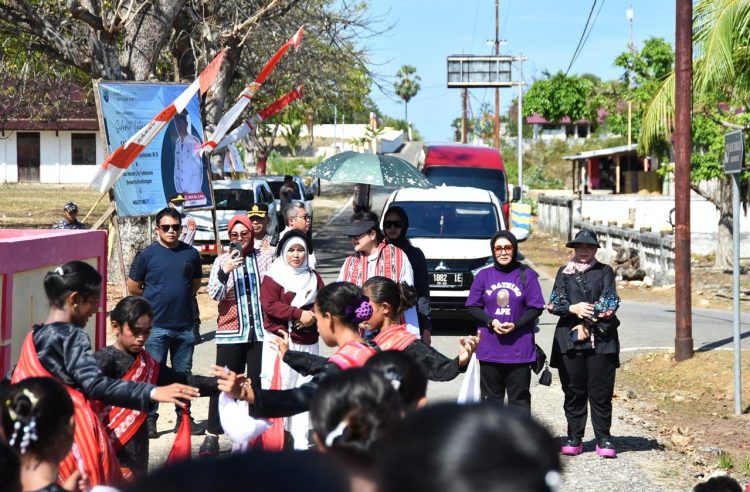 Kapolda Tinjau Lokasi Pelaksanaan Program Baksos dan Bakses Bhayangkari 2024 di MBD