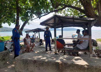 Temui Warga Ambon Polisi Kampanyekan Pilkada Damai