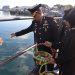 Peringati Hari Pahlawan Polda Maluku Gelar Upacara Tabur Bunga di Laut