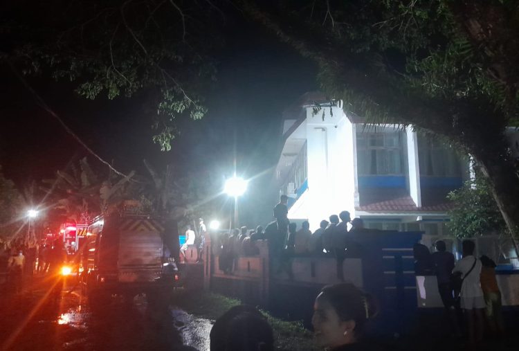 Kantor BRIN Ambon Terbakar