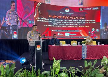 Karo Ops Polda Maluku Ingatkan Jangan Sampai Ada Laporan Pelanggaran Pilkada dari Penyelenggara