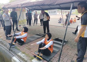 Seleksi Bakomsus Polri Panda Maluku 2025, Enam Casis Tersisa Jalani Tes Kesamaptaan Jasmani