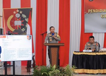 Sapa Siswa Diktuba Polri 2024, Ini Pesan Wakapolda Maluku