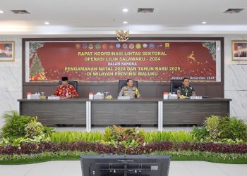 Rakor Lintas Sektoral Kesiapan Pengamanan Natal 2024 di Maluku