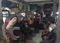 Satgas Ops Lilin Salawaku Jalan Kaki Ajak Warga Jaga Kamtibmas
