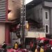 Rumah makan Ayah Trikora terbakar, Selasa (21/1/2025).